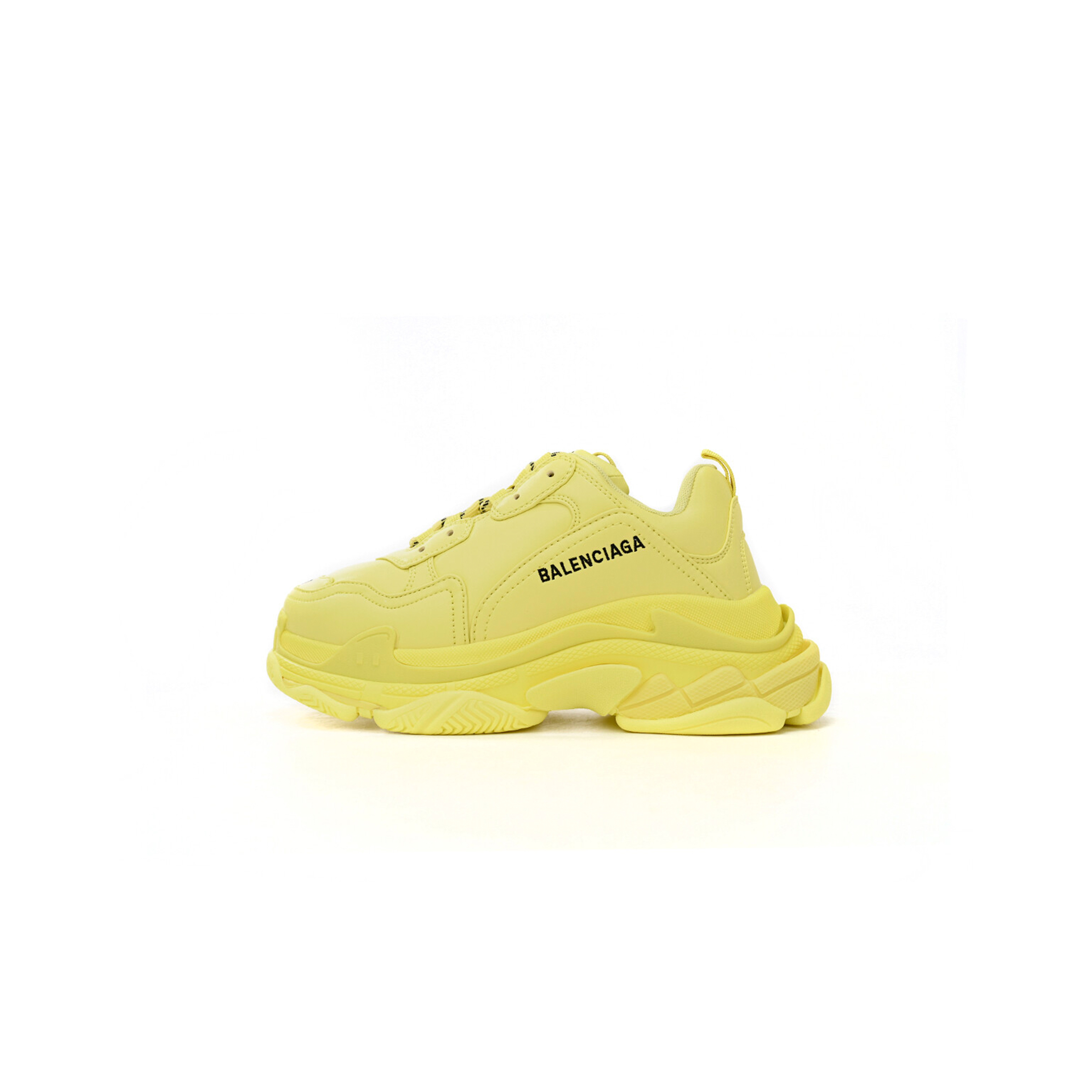 BALENCIAGA WMNS TRIPLE S SNEAKER LIGHT YELLOW 524039W1FB62308